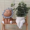 Resistant Fall Piggy Bank Nordic Style Money Boxes Animal Figurines Lion Money Box  Home Decoration