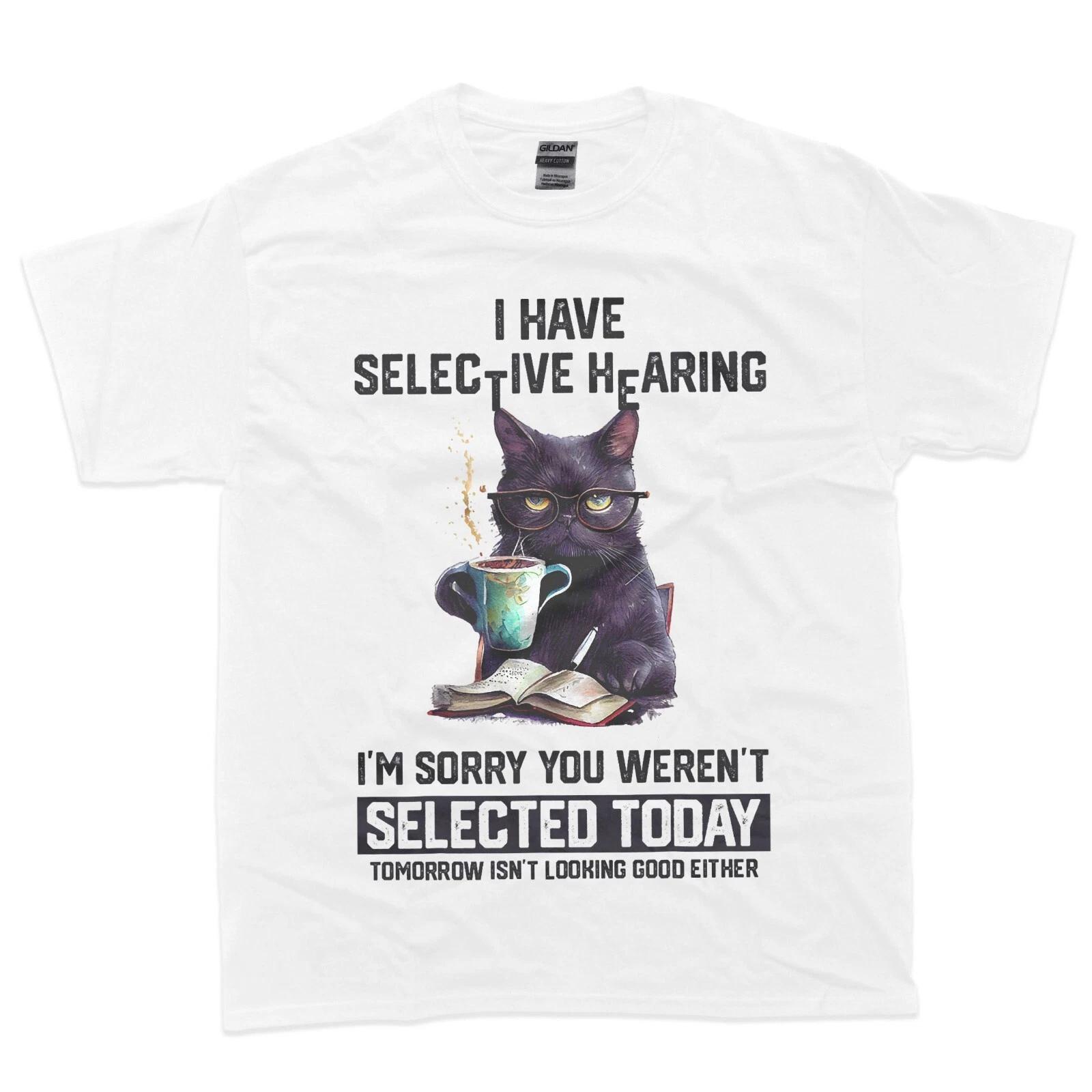 Sarcasm Humor Saying Cat Gift For Mens Womens Funny T-Shirt S