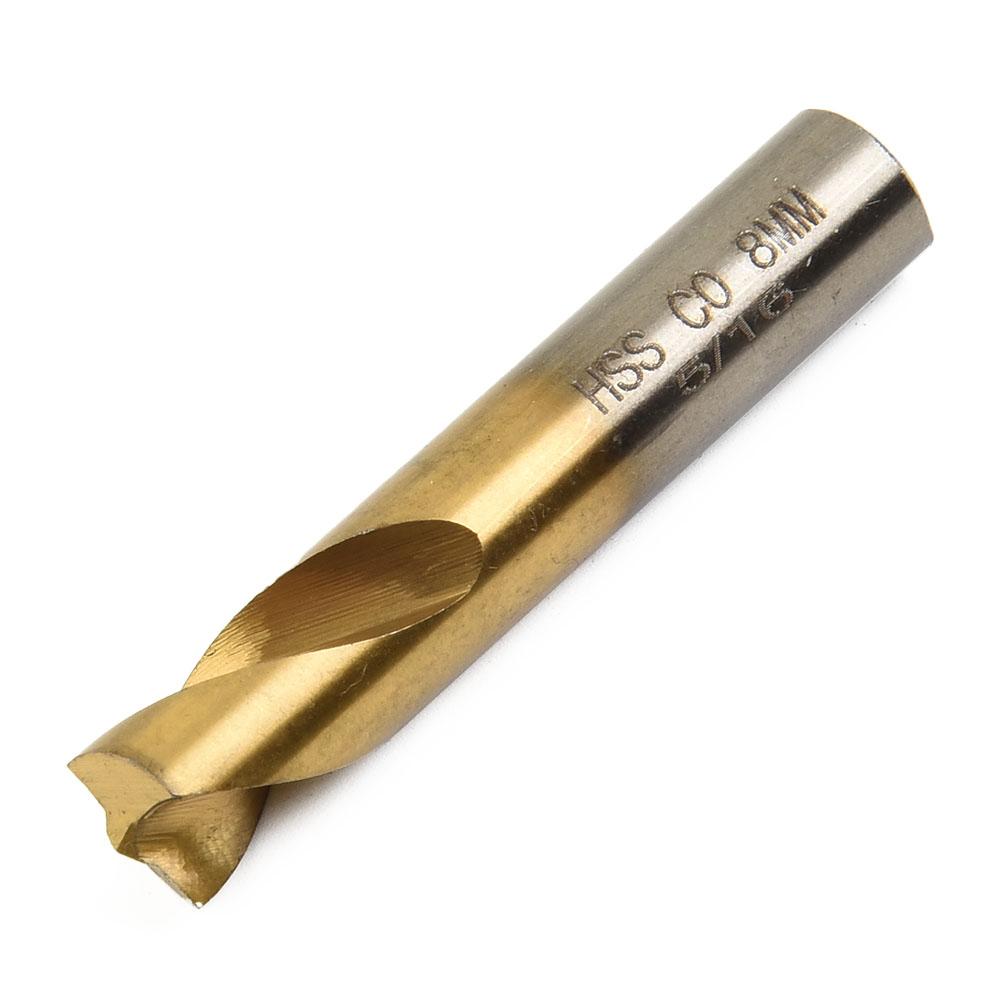 3pc 6.5 8 10mm HSS CO Spots Weld Cutter Plating Sawtooth Points Countersink Bits Remove Sheet Metal Solder Joint