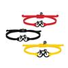 Interlaced Metal Cycling Bangle Flexible Modifiable Plan Athletic Jewelry Gift For Cycle Motorcyclists And Outdoor Quests