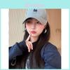 Embroidered Letter Baseball Cap With Wide Brim And Adjustable Fit For Casual Summer Wear