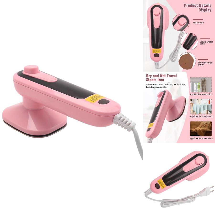 Handheld Garment Steamer With Titanium Plate For Home Use And Wrinkle Removal