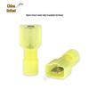 Mid-Nylon Insulated Pin Terminal: Quick Male-Female Block for Cold Crimp Mating Wire