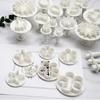 33 Piece Set Fondant Cake Cutters For Christmas Making Muffins Biscuits Sugarcraft Homemade Cake Decorating Tools Set