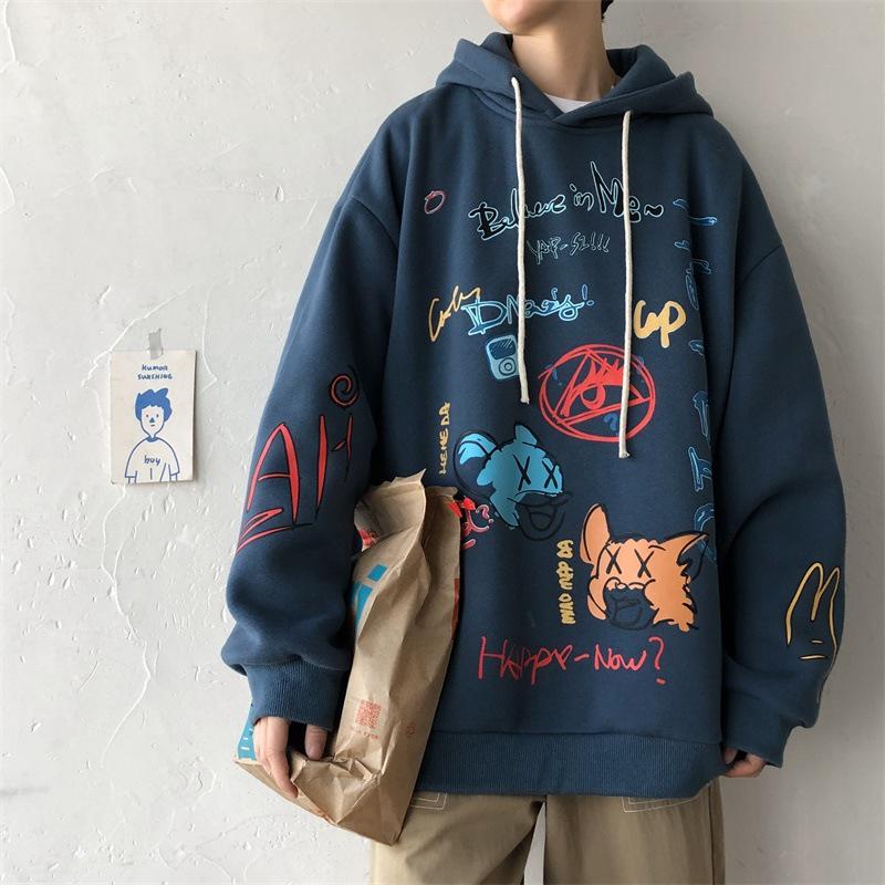 baggy pullover hoodie