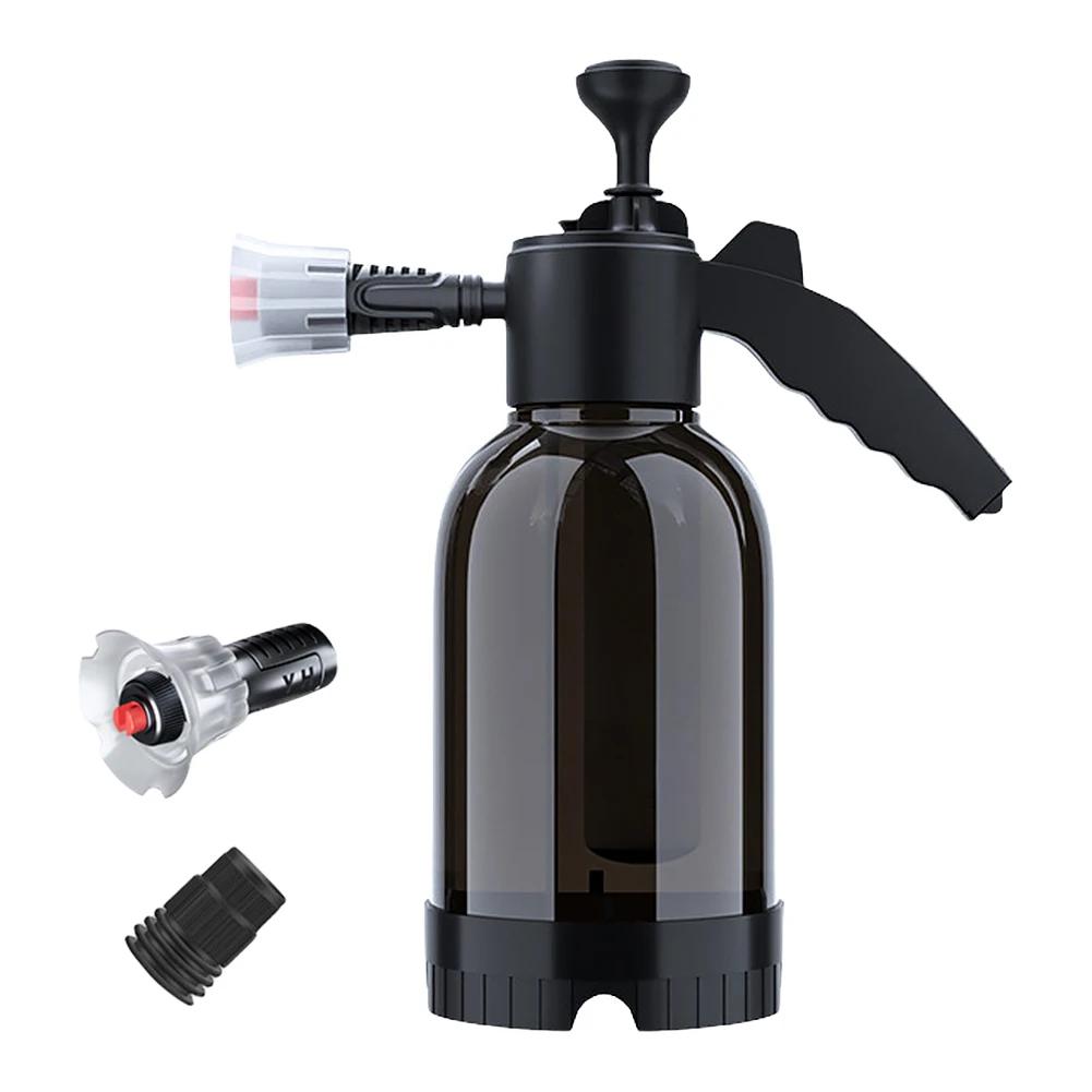 2L High/Air Pressure Washer with 2 Types of Nozzle Pneumatic Washer High Pressure Car Wash Spray Bottle for Car Home Cleaning
