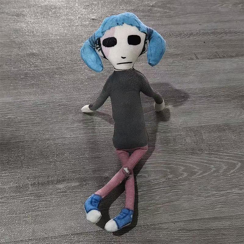 Spel Sally Face Sal Cosplay Pop Knuffelpoppen Katoen Flexibel IJzerdraad Figuur Kamerdecoratie Mode Halloween Cadeaus black