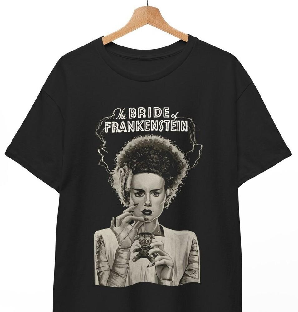The Bride of Frankenstein T Shirt FRANKENSTEIN Horror Monster Movie Unisex Tee