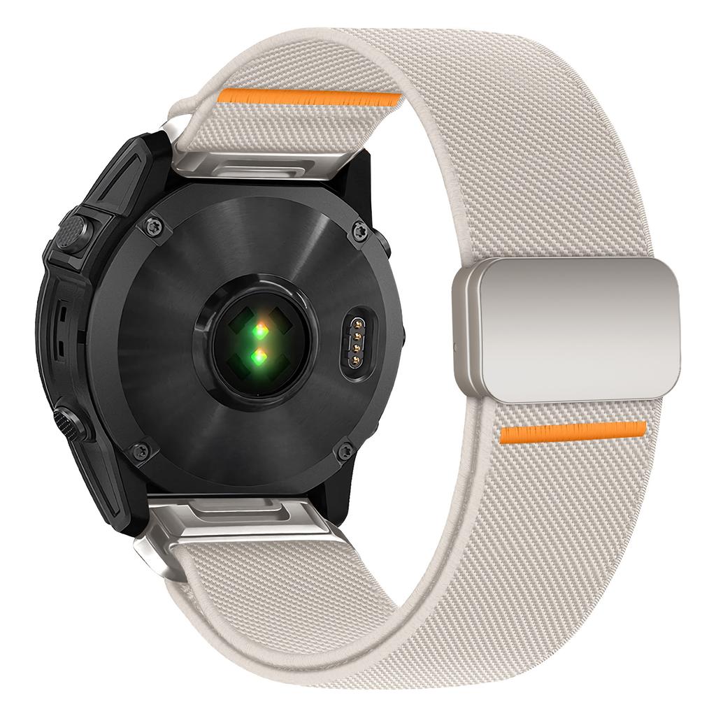 Magnetic Nylon Band For Garmin Fenix 8 7 Pro 7S 6X 6 5Plus Venu 3 Tactix 7 bracelet correa Fenix 8 7x 26mm 22mm Quick Fit Strap