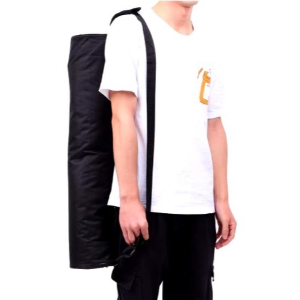 Folding Yoga Mat Bag Double Zipper Sports Pad Cover Portable Pilates Mat Backpack  Gym