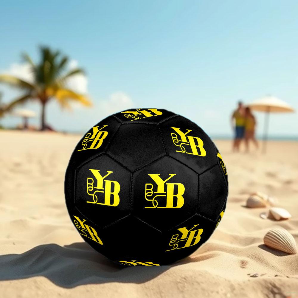 1 pz Pallone da Calcio BSC Young Taglia 5 Pallone da Calcetto Indoor Moda Colorato Gioco in Giardino - Ottimo Regalo per Appassionati di Sport HE30