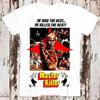 La 36ª Camera di Shaolin Maglietta 8635 vintage Lavata Alla Moda Versatile moda streetwear Top Per L'Uso Quotidiano