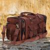 Leather Duffel Bag Leather Overnight Bags, Leather Travel Bags, Leather Travel