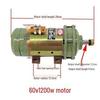High-Power Pure Copper Brushed Motor for 24V-72V Electric Tricycles