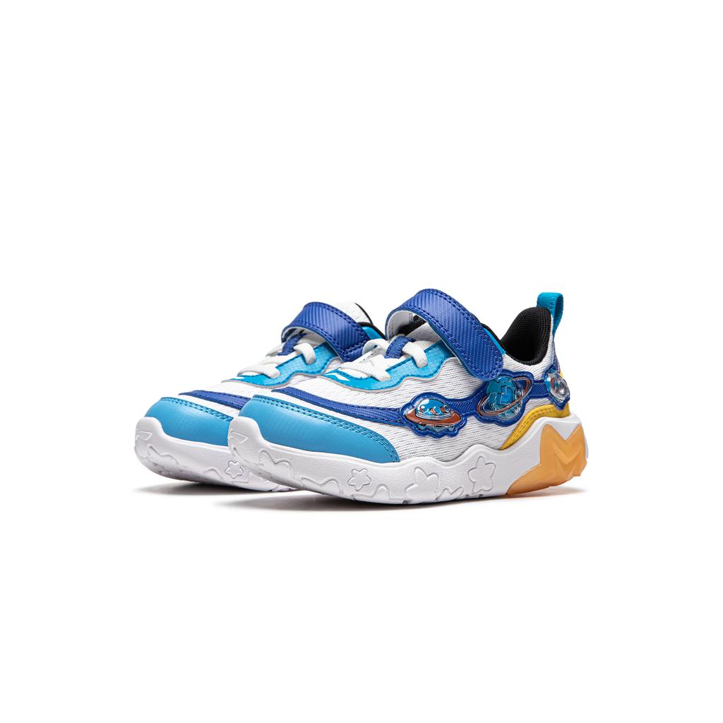 Li Ning Kids Color Block Low Top Sneakers Kids Sneakers Blue YKNU074-1