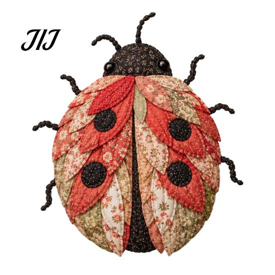 Unique Handmade Home Decorations Garden Animal Patchwork DIY Kit, Floral Fabric Sewing Cute Kit Butterfly Bird Crafting for Adults, Farmhouse