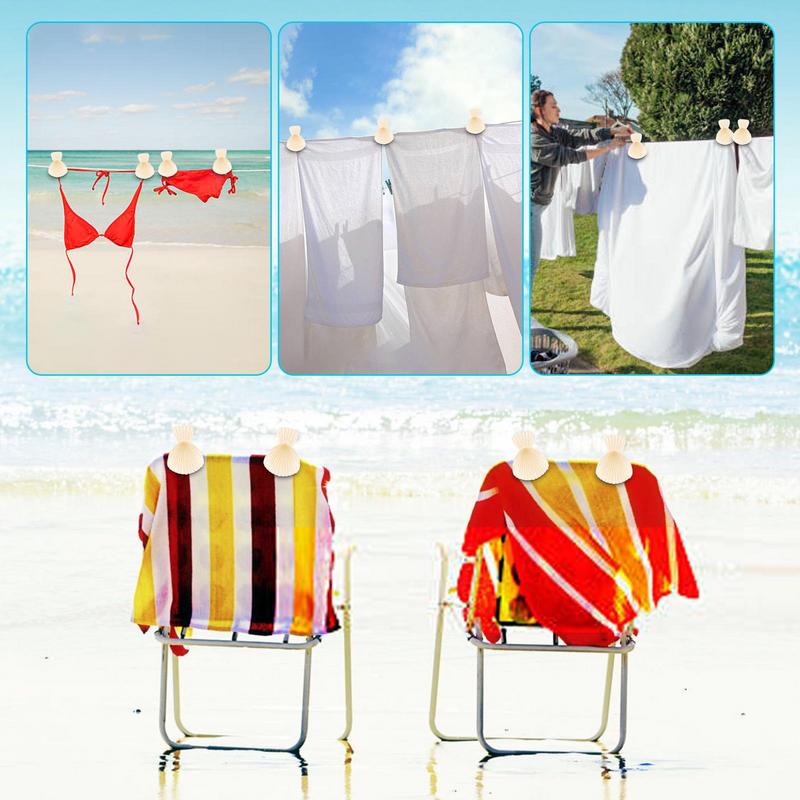 Creative Beach Towel Clip Beach Towel Holder Clothes Pegs Slippers & Cute Drying Clothes Clip Beach Towel Holders Clothes Pins