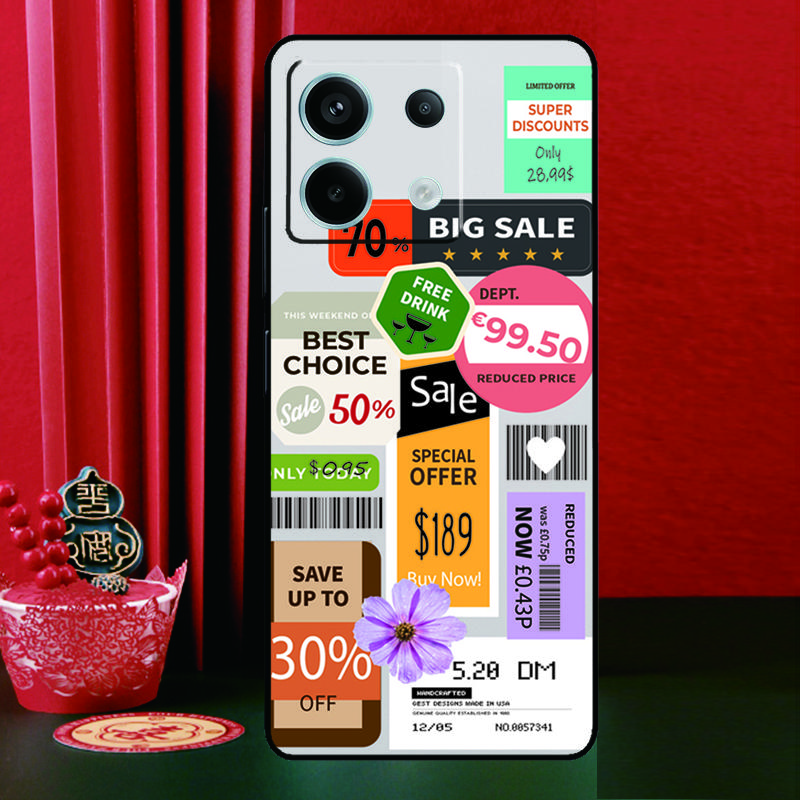 Barcode-Etikett Coole Jungen Mädchen Für Xiaomi Redmi Note 14 13 12 9 10 11 Pro 9S 10S 11S 12S Redmi 13C 10C 12C 14C Handyhülle