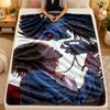 Flannel BlanketDeath Note Warm Soft Throw Blanket for Indoor Sofa Bed Living Room Use
