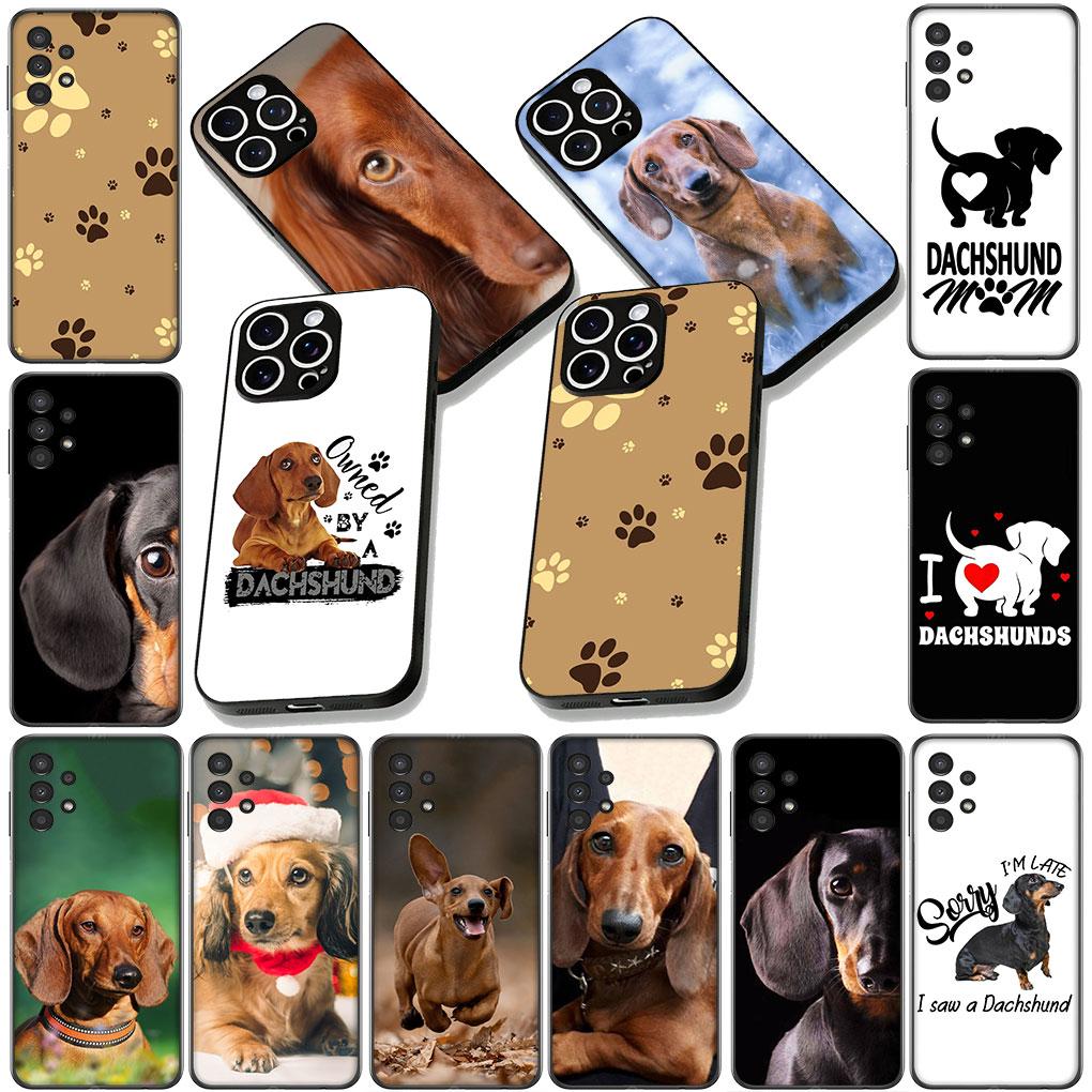 Soft Cover for Xiaomi Poco C75 C65 C71 C85 X7 X6 M6 M7 F7 F8 Ultra F6 Pro Coque Phone Case Dachshund Dog