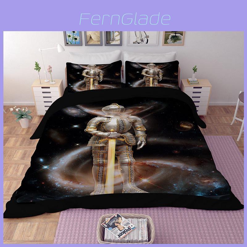 Star Wars Print Film Duvet Comforter Quilt Cover Bedding Set With Matching Pillowcases For Elegant Childrens Room Decor