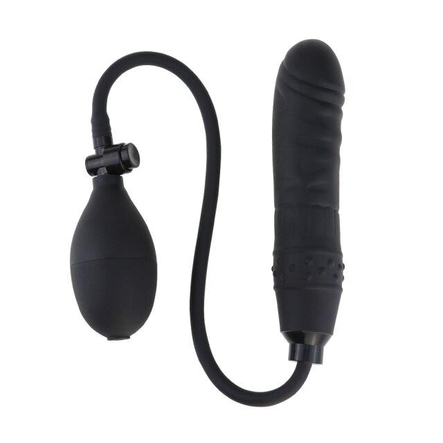 Out Inflatable Anal Big Dildo Plug Expandable Butt Plug With Pump Products Silicone Sex Toys for Women/Men Anal Dilator Massager