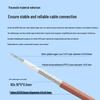 BOYANG SMA Male to BNC Male Right Angle RG316 RF Cable