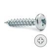 WOOD THREAD SCREW ROUND HEAD LONG HOLE 30mm DIAMETER 4.5mm. 500 Units