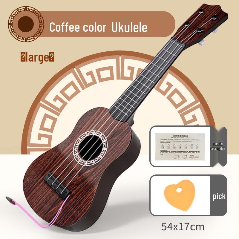 Ukulele Guitar Simulation Educational Toy for Early Learning and Gift for Kids