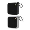 Durability AntiImpact Silicone Cover for Bluetooth-compatible Speaker Frame with Carabiner Clip Easy to Clean Surfaces