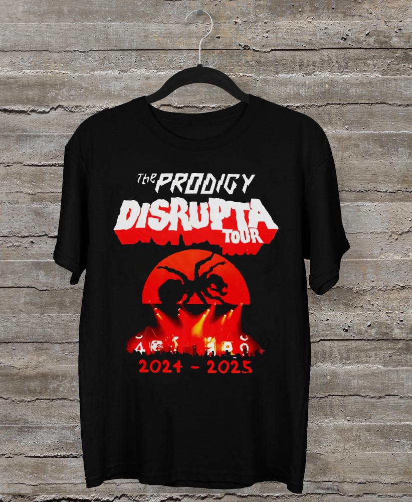 

NEW The Prodigy Band Tour 2025 Short Sleeve Black All Size Shirt SS43 Unisex T-Shirt M