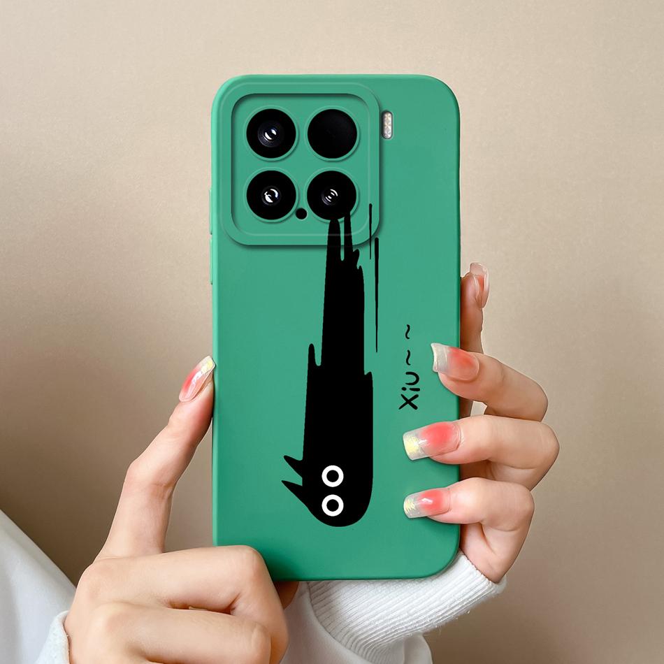 For Xiaomi 15 Pro Case For Xiaomi 14 Pro Phone Cases Various Style Soft Liquid Silicone Mi15 Mi14 Back Cover Anti Drop Bumper