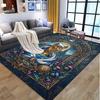 Chelsea FC Pattern Rug, Indoor/Outdoor Mat, for Picnic, Gameroom, Bedroom, Office, Living Room, Home Decor Carpet, Birthday Gift