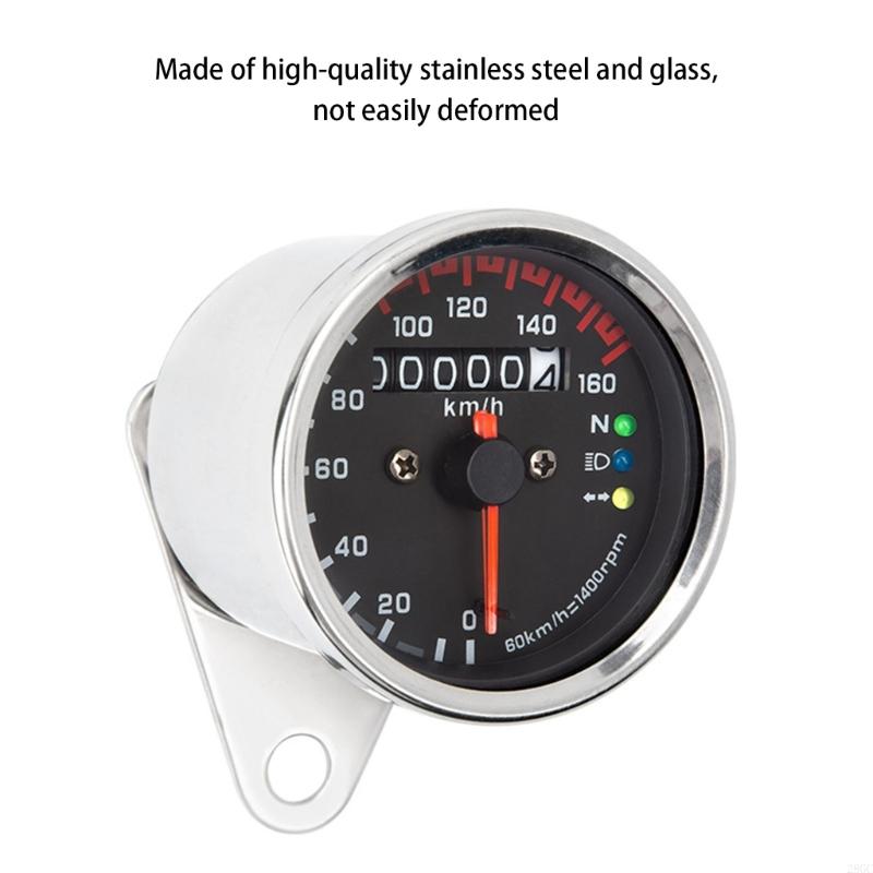 28GC Multifunction Motorcycle Gauge Easy Install Motorcycle Speedometer for Bikes
