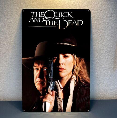 

The Quick and the Dead Movie Metal Poster Collectable Tin Sign xcmAluminum 20x30cm（7.8x11.8inch）