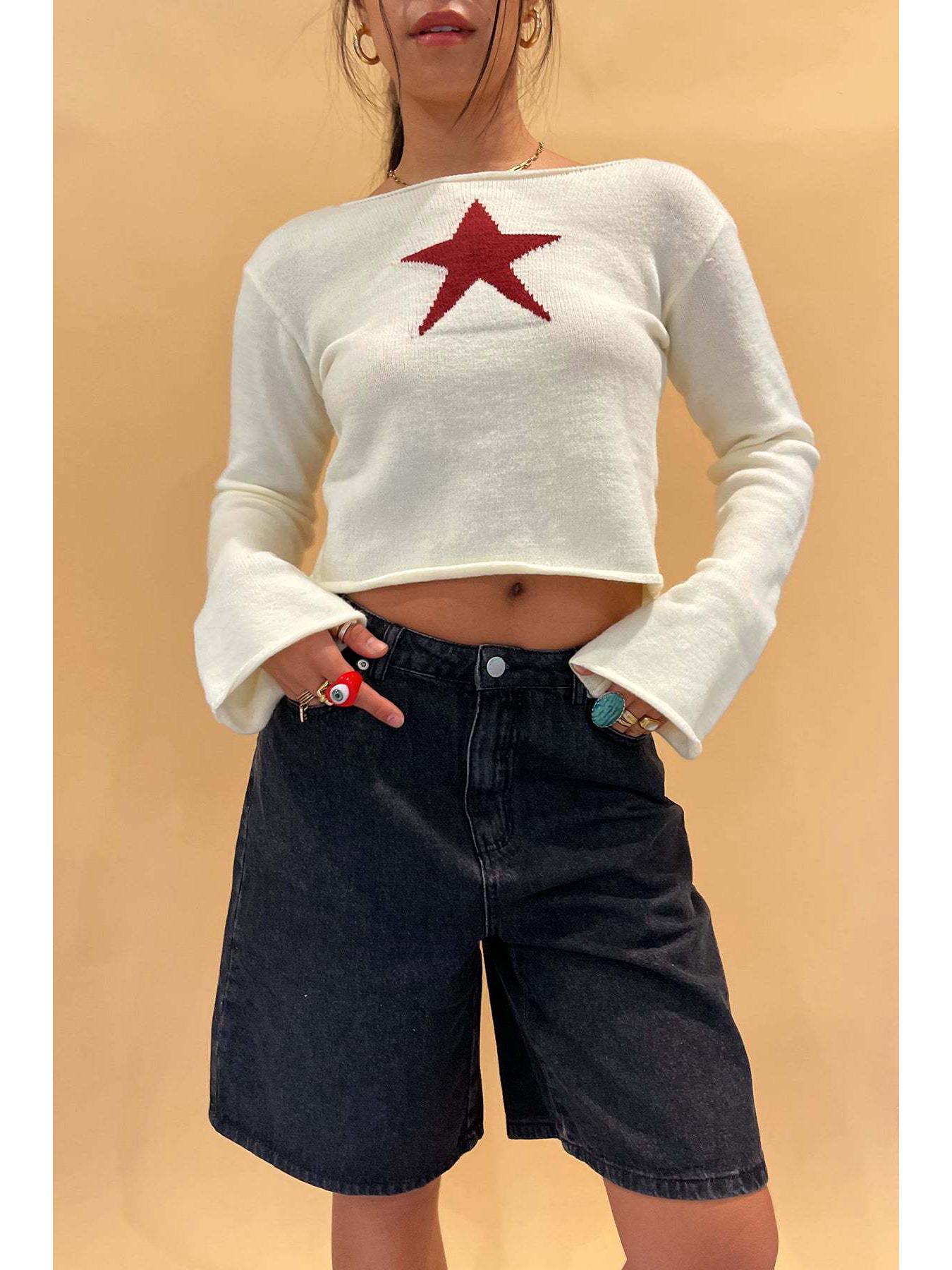 2024 European & American Trendy Women s Casual 5-Point Straight Denim Shorts Extra Large чёрный