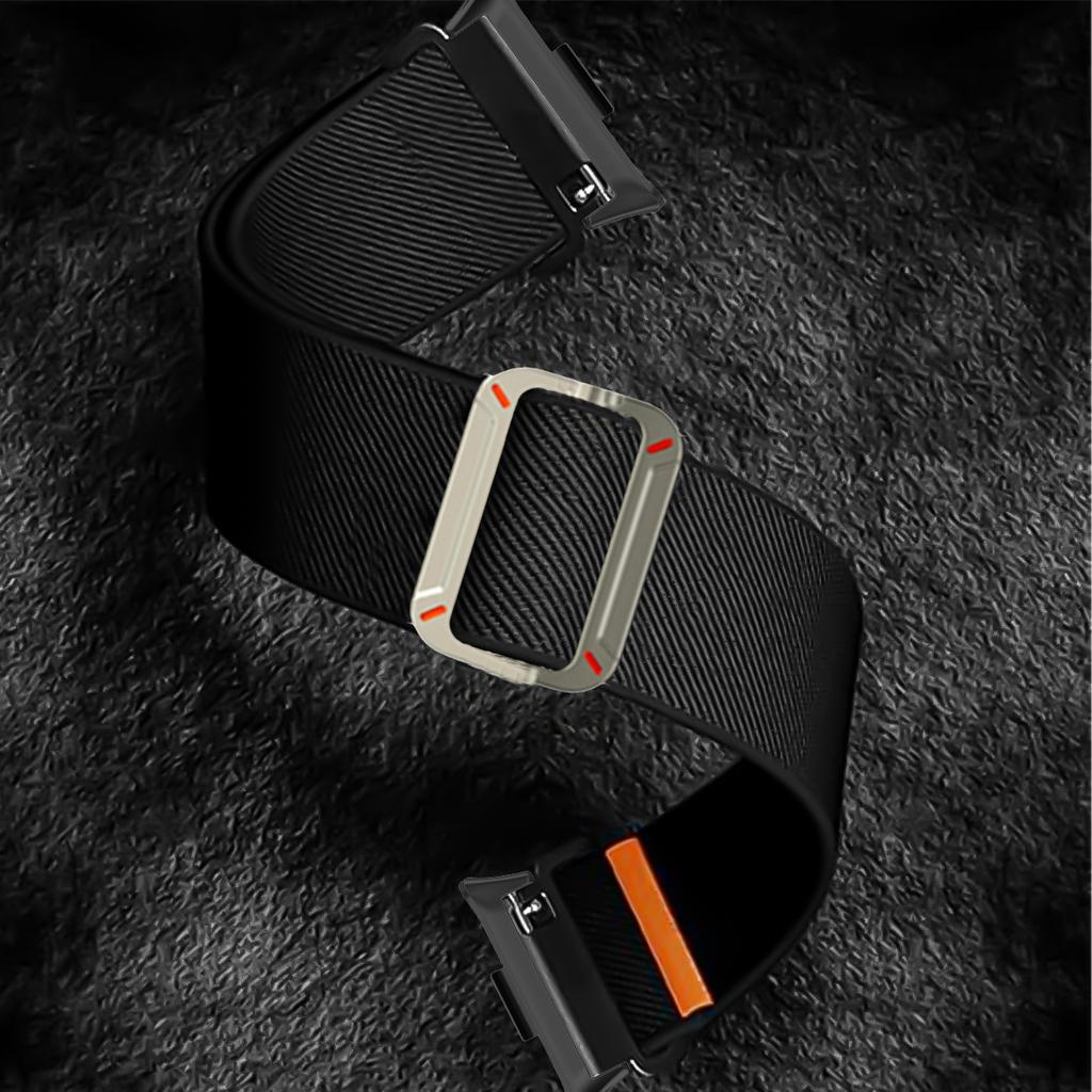 Elastic Nylon Band For Xiaomi Watch Miband 9/8 Pro Braided Sport Strap For Redmi Watch 6 5 4 Smartwatch Bracelet Accessories