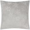 Furn Faux Fur Snowflake Cushion Cover