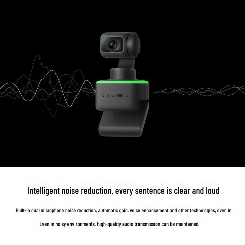 Insta360 Link 4K AI Gimbal Webcam