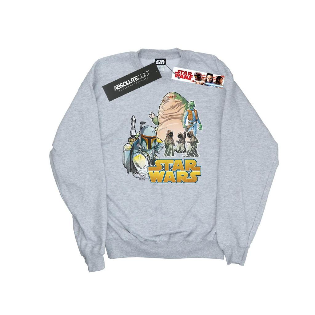 STAR WARS Mens Vintage Montage Sweatshirt