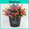 Realistic Plastic Flower Bouquet For Wedding Home And Hotel Decor Variety Of Colors Available