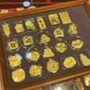 Shuibei 999 Pure Gold Get Rich Mobile Sticker - 2mg Gold Leaf Card & Magnet