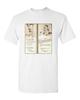Tricou Retro Tiki Bumbac Alb Cană Bar Nu. 40 Restaurant Aloha Luau
