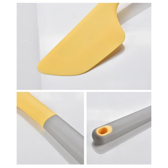 Butter Spatula Silicone Cake Spatula with Ergonomic Handle Flexible Blade Heat-Resistant Baking Tool for Spreading Scraping Leveling