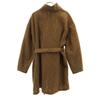 Unused HYSTERICS Made In Japan Wool Coat FREE Brown Women Used