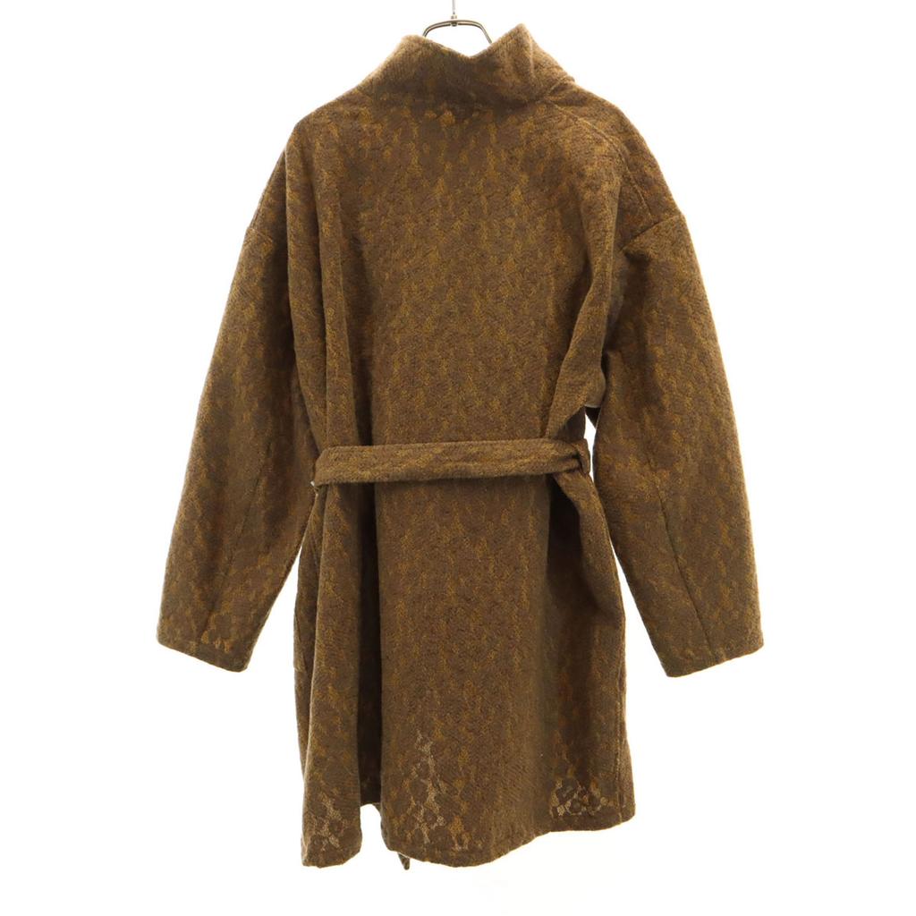 Unused HYSTERICS Made In Japan Wool Coat FREE Brown Women Used