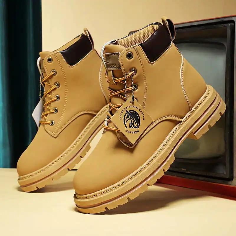 Hightop Dark Tenis Fast Pro Running Shoes Men's Brown Sneakers Sport New Arrival Foreign Tenia Interesting Snekers