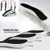 Men and Women Insoles for Flat Feet High Arch Support Heel Lift Memory Foam Soft Shoe Pads for Sneakers Running Shoes