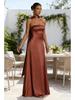 2026 European & American Women's Sexy Bodycon Backless Strapless Cinched Waist Evening Gown
