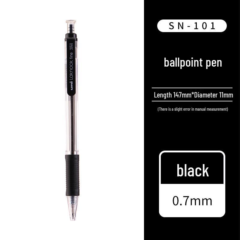 

Mitsubishi UNI Medium 0.5/0.7mm Push-Type Ballpoint Pen for Students and Business 0.5mm